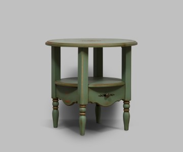 Тумба круглая Валенсия 2-29 на высоких ножках