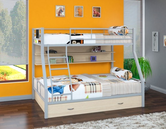 Металлическая двухъярусная кровать "Гранада 1ПЯ"