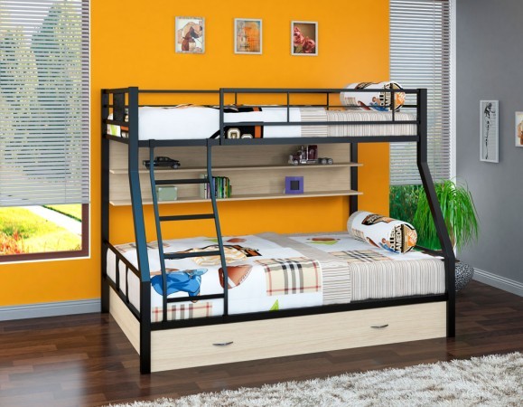 Металлическая двухъярусная кровать "Гранада 1ПЯ"
