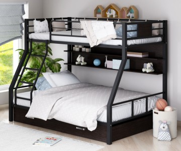 Металлическая двухъярусная кровать "Гранада 1ПЯ" Металлическая двухъярусная кровать "Гранада 1ПЯ"