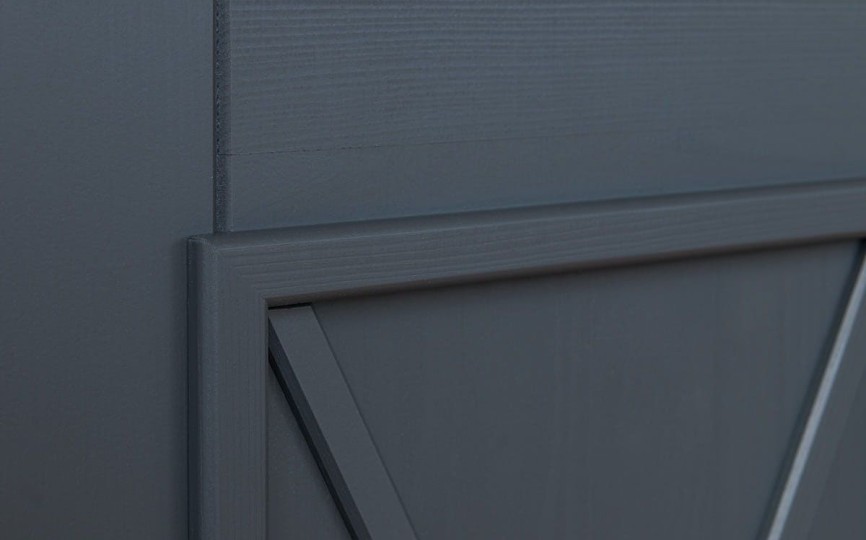 Комод Форест Графит, 2 двери, 2 ящика