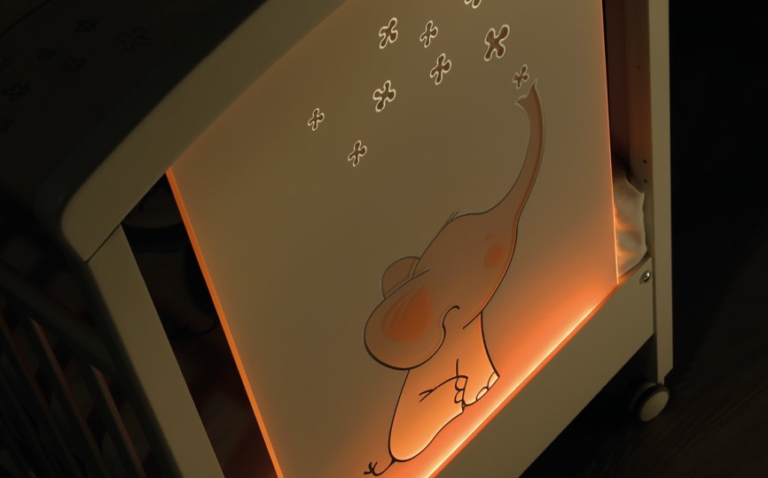 Детская комната Erbesi Elly (Эрбеси Элли)  с подсветкой