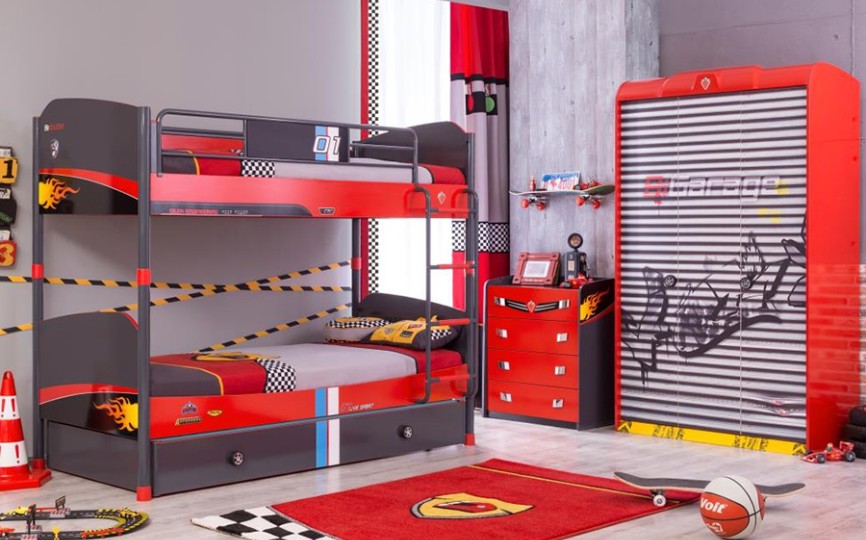 Комната для 2х мальчиков "CHAMPION RACER" №2