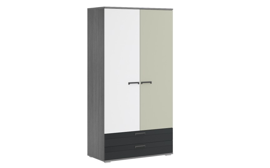 Шкаф 2-х створчатый Сплит с ящиками Ш2.М Шкаф 2-х створчатый Сплит с ящиками Ш2.М