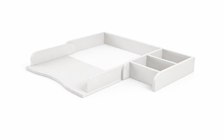 Комод пеленальный из серии Домик белый Комод пеленальный из серии Домик белый