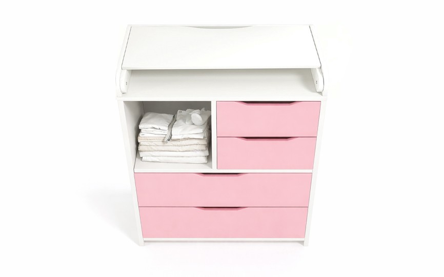 Комод пеленальный из серии Домик белый Комод пеленальный из серии Домик белый