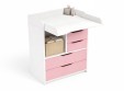 Комод пеленальный из серии Домик белый Комод пеленальный из серии Домик белый