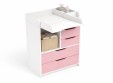 Комод пеленальный из серии Домик белый Комод пеленальный из серии Домик белый