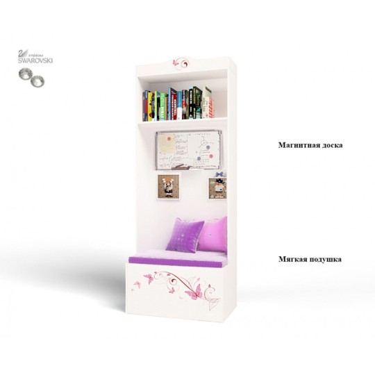 Стеллаж широкий "Фея" без/со стразами Swarovski №1