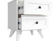 Тумба прикроватная Вильям ВМ-14 белый бриллиант/бланж