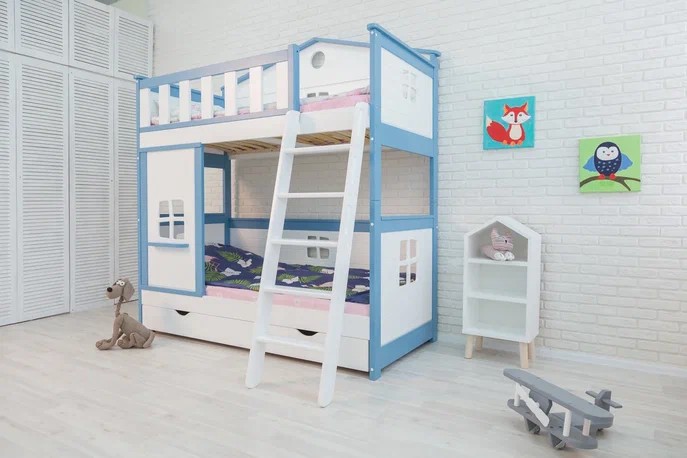 Кровать двухъярусная разборная Хома 12