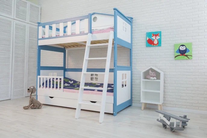 Кровать двухъярусная разборная Хома 12