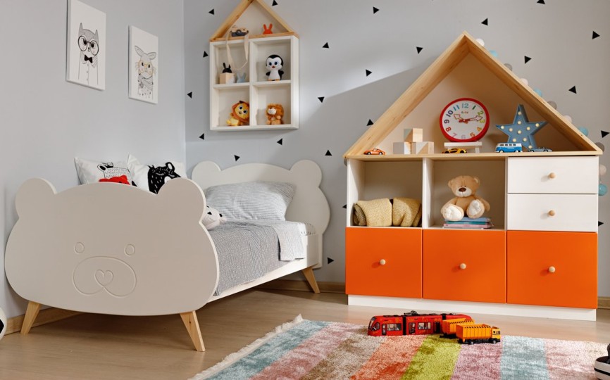 Кровать Мишка Тимберика Кидс N27 Кровать Мишка Тимберика Кидс N27