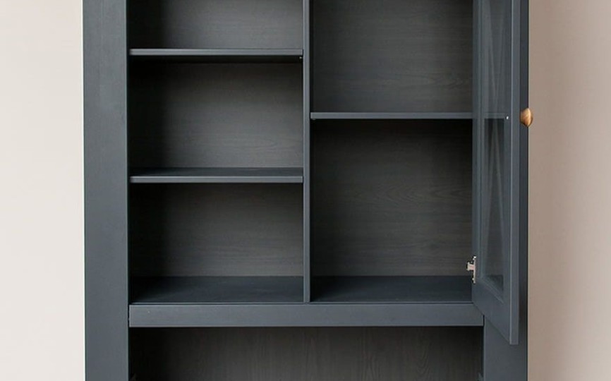 Комод Форест Графит, 2 двери и полки