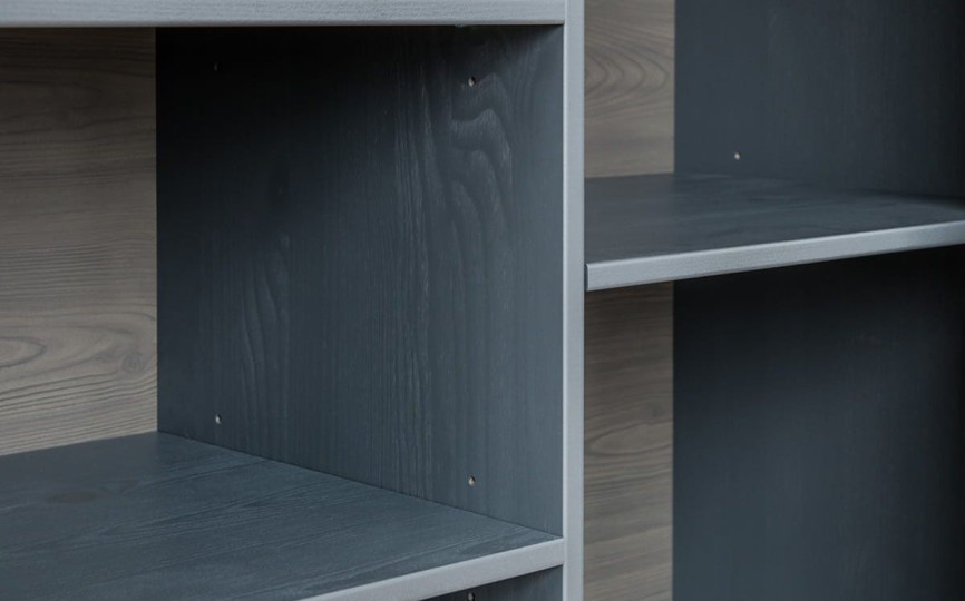 Комод Форест Графит, 2 двери и полки