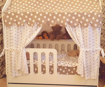 Шторки и балдахин