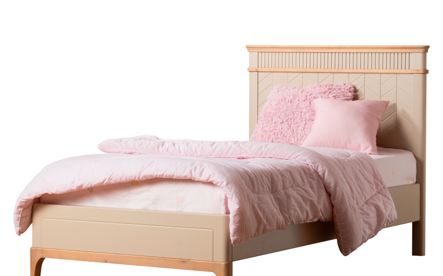 Кровать Грета №7, 11, верх с фрезеровкой