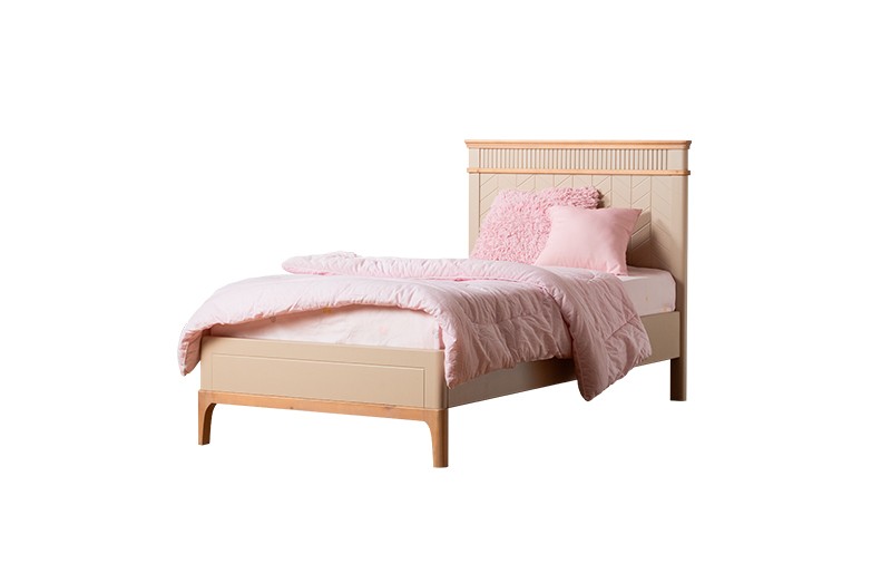 Кровать Грета №7, 11, верх с фрезеровкой