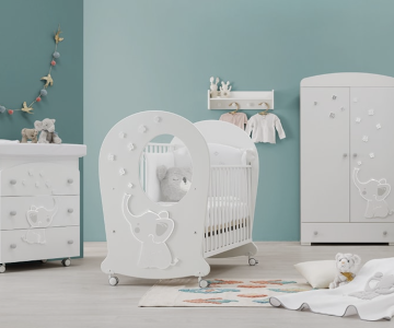 Детская комната Erbesi Elly, кроватка с окном (Эрбеси Элли)