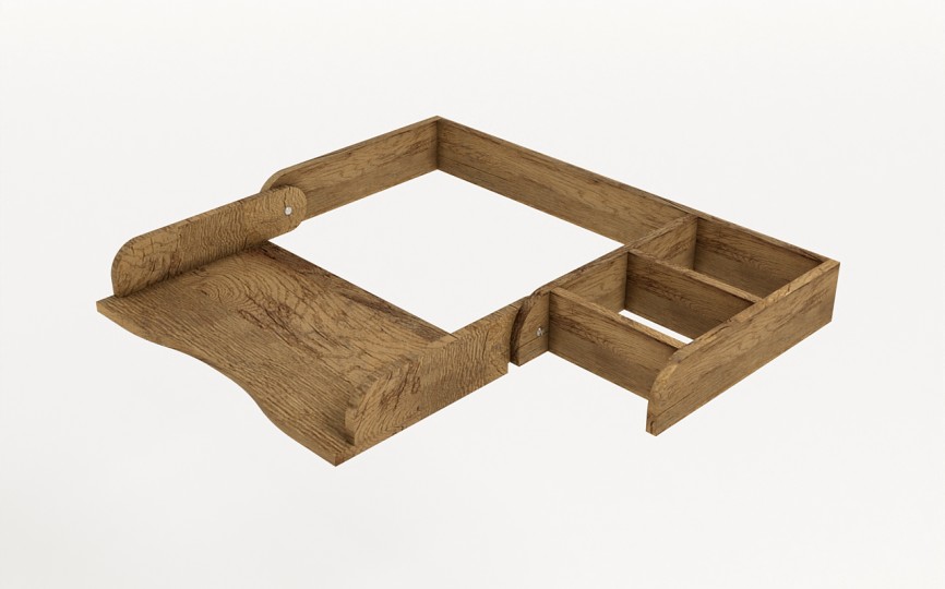 Комод пеленальный из серии Домик 