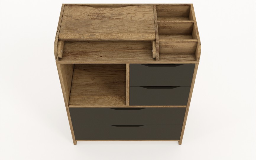 Комод пеленальный из серии Домик 