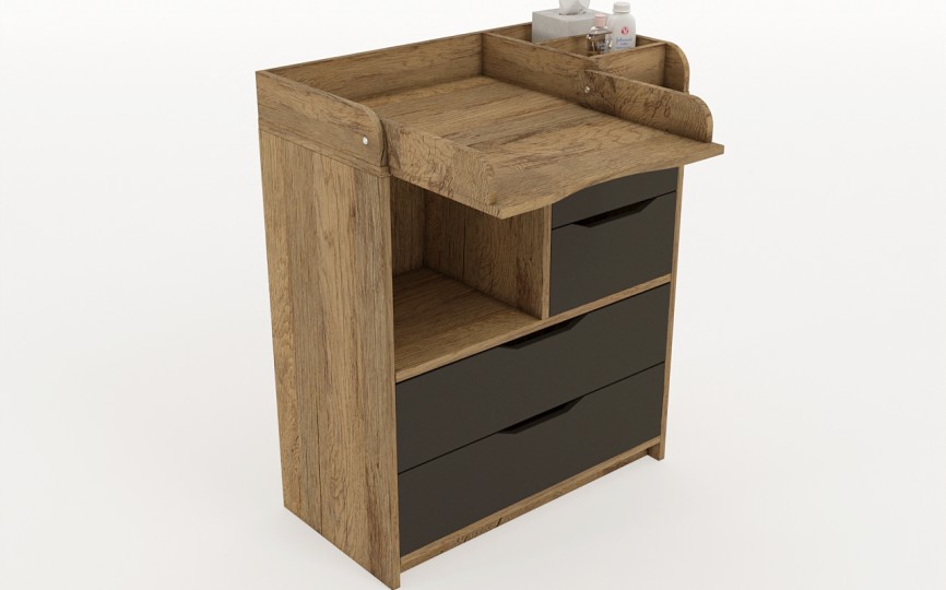 Комод пеленальный из серии Домик 