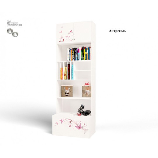 Стеллаж широкий "Фея" без/со стразами Swarovski №2