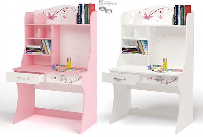 Стол с надстройкой "Фея" без/со стразами Swarovski