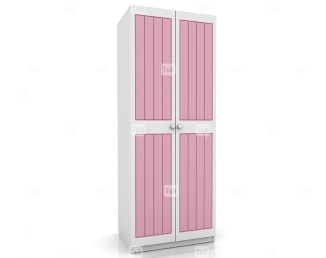 Шкаф двухдверный Robin Pink (Tomy Niki) 