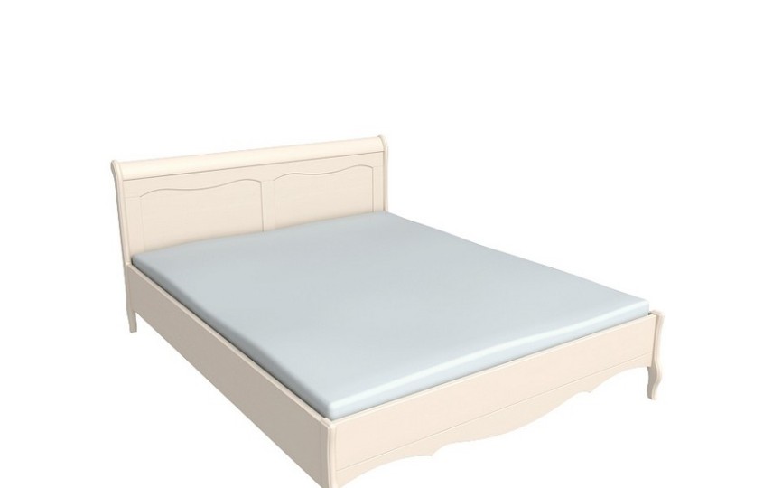 Кровать "Лебо" без изножья 160, 180х200 бежевый воск