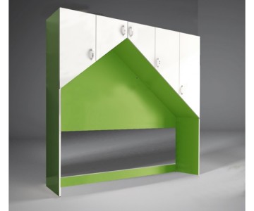 Шкаф-ниша (Мост надкроватный) Нордик (большой) НД-08 Шкаф-ниша (Мост надкроватный) Нордик (большой) НД-08