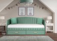 Кровать "София" полоса дуга