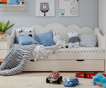 Кровать диван Тимберика Кидс N28