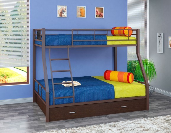 Металлическая двухъярусная кровать "Гранада-1Я"