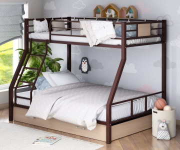 Металлическая двухъярусная кровать "Гранада-1Я" Металлическая двухъярусная кровать "Гранада-1Я"