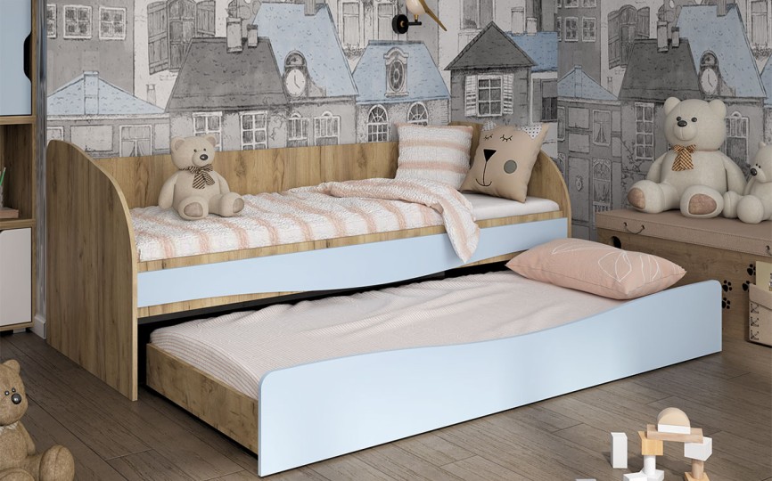 Кровать с выкатным спальным местом