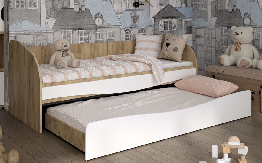 Кровать с выкатным спальным местом