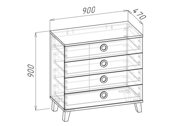 Комод "Смарти"