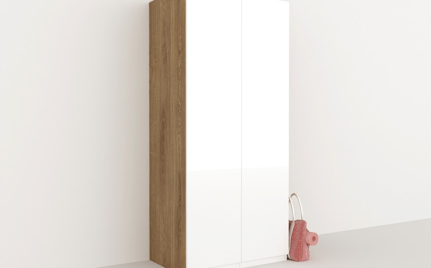 Шкаф 2-дверный Crisp