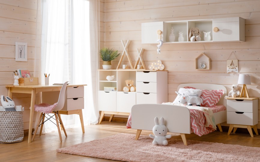 Кровать со сплошным изголовьем Тимберика Кидс N30 Кровать со сплошным изголовьем Тимберика Кидс N30