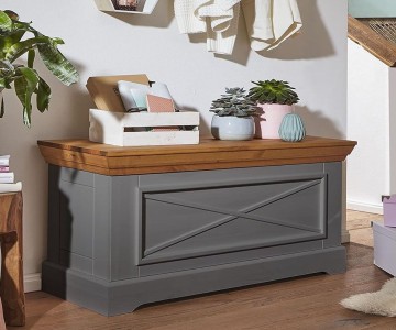 Сундук Форест Графит с откидной крышкой