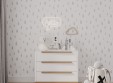 Комод Альпина 2 с тремя ящиками