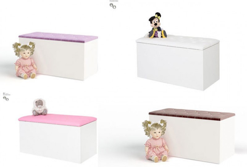 Ящик для игрушек приставной