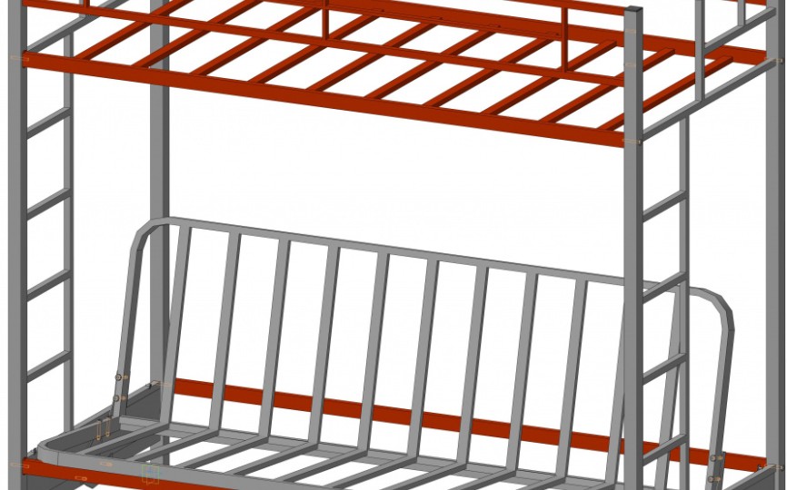 Двухъярусная кровать Мадлен ЯЯ