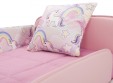 Кроватка с мягкими бортиками "Иви" Единороги