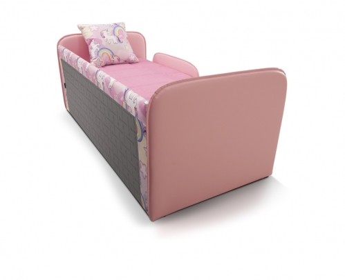 Кроватка с мягкими бортиками "Иви" Единороги