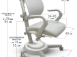 Детское ортопедическое кресло Mealux Ergoback (Y-1020)