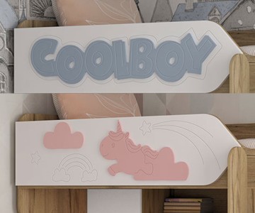 Бортик верхний для ДН-83, Единорожек или Coolboy