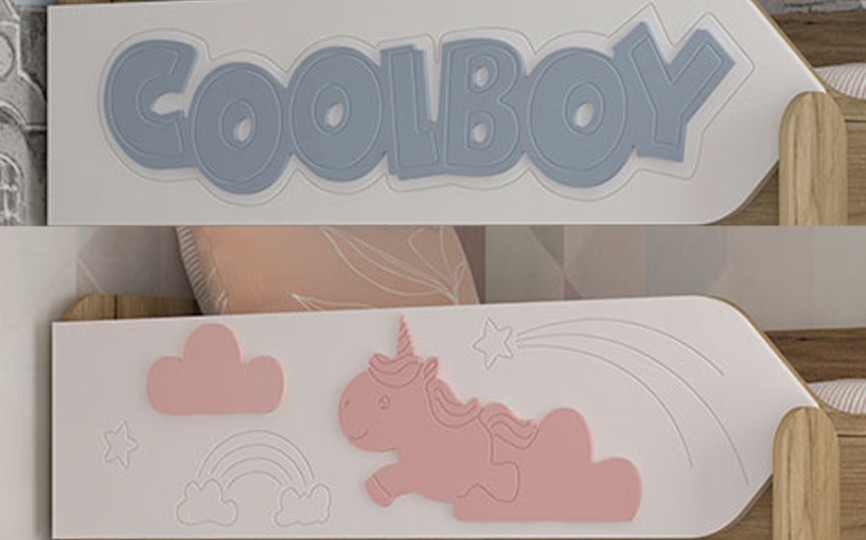 Бортик верхний для ДН-83, Единорожек или Coolboy