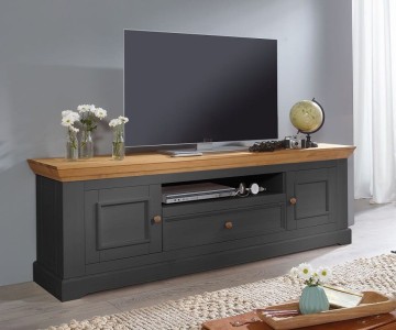 Тумба под ТВ Форест Графит широкая Тумба под ТВ Форест Графит широкая